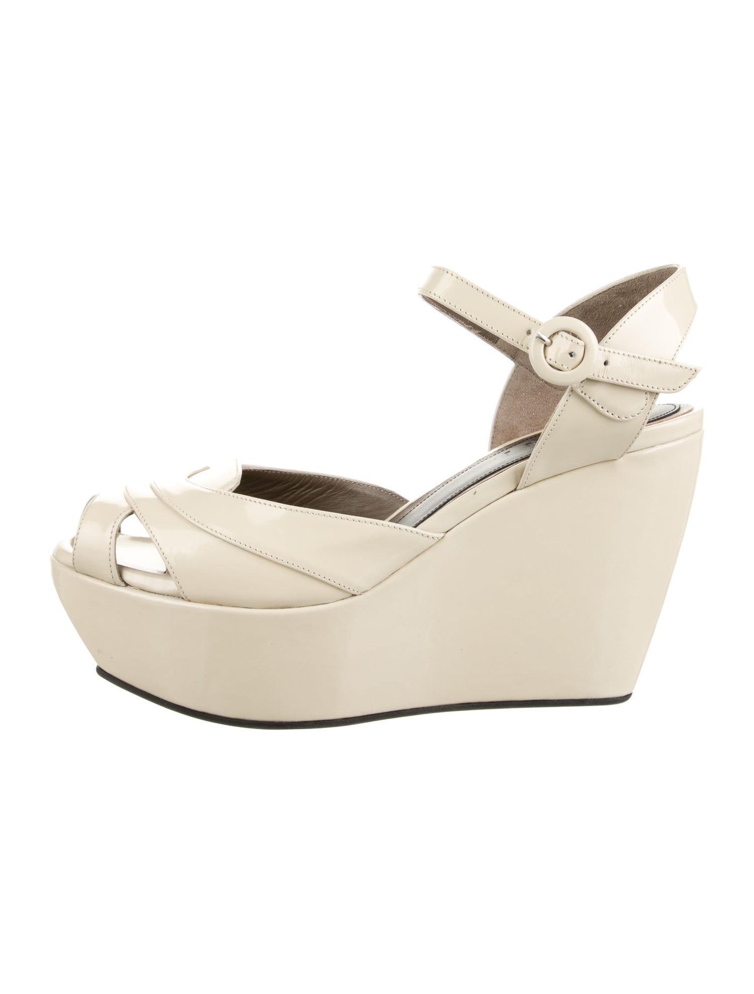 Marni Patent Leather Slingback Pumps