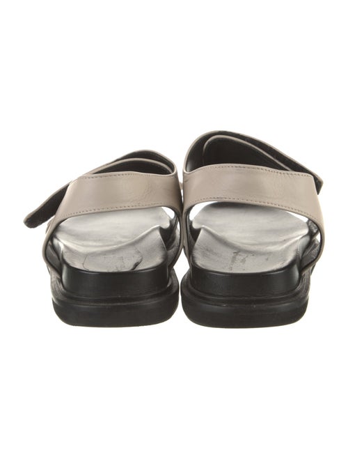 Marni Leather Bow Accents Slingback Sandals