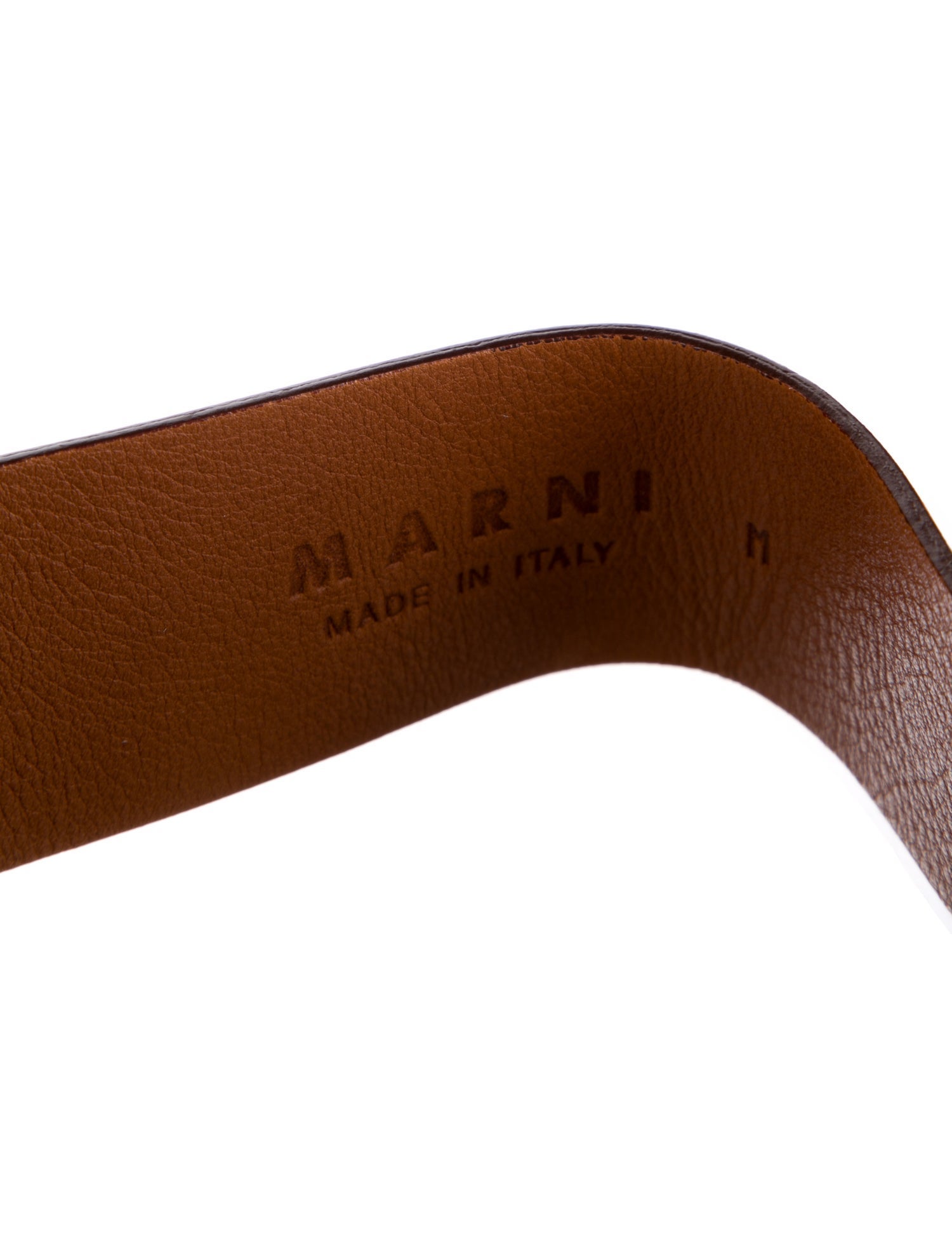Marni Leather Waist Belt