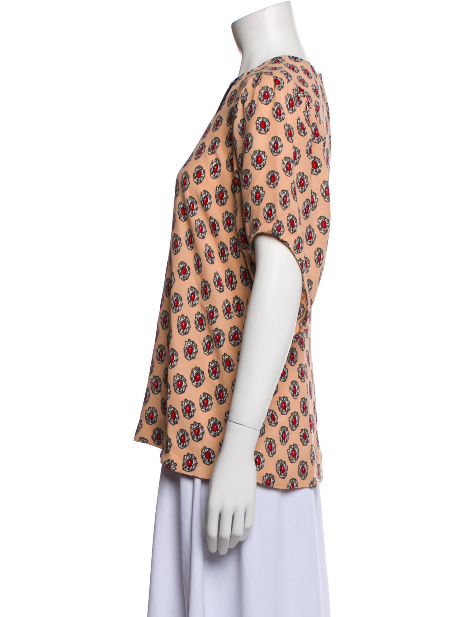 Marni Silk Printed Blouse