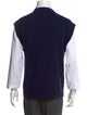 Marni Virgin Wool Plaid Print Sweater Vest