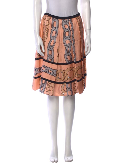 Marni Paisley Print Knee-Length Skirt