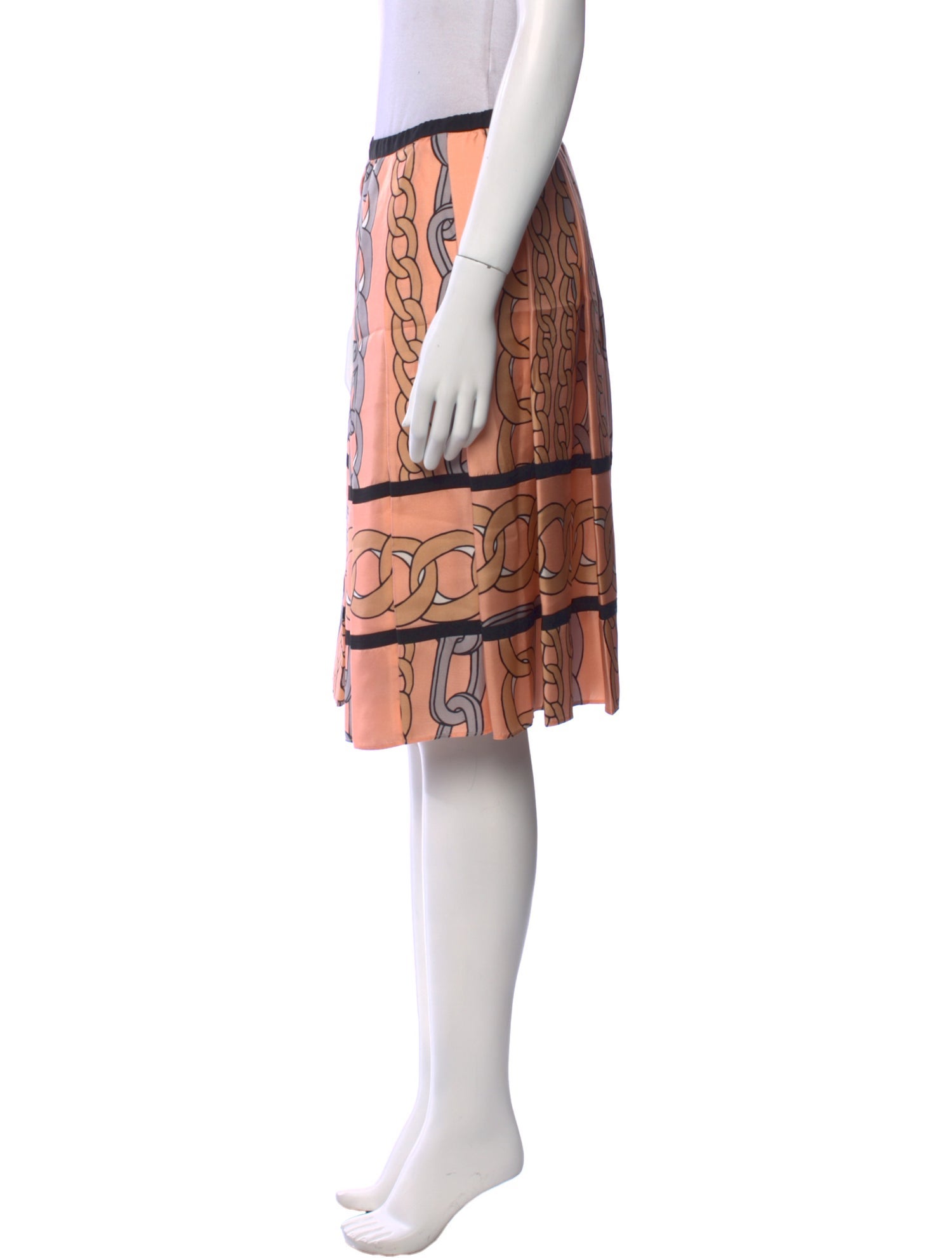 Marni Paisley Print Knee-Length Skirt