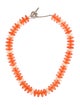 Marni Resin Beaded Collar Necklace