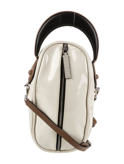 Marni Patent Leather Top Handle Bag