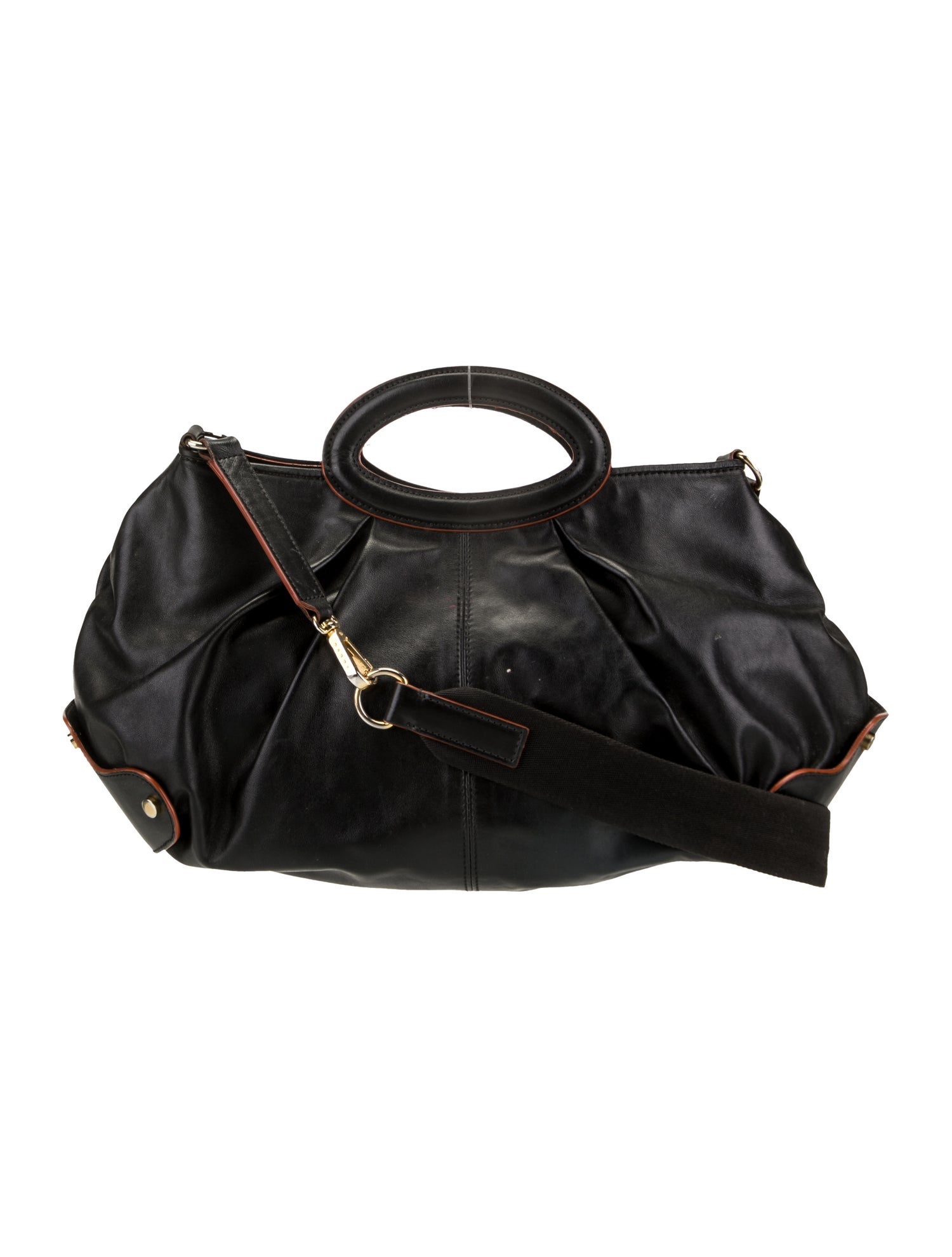 Marni Leather Top Handle Bag