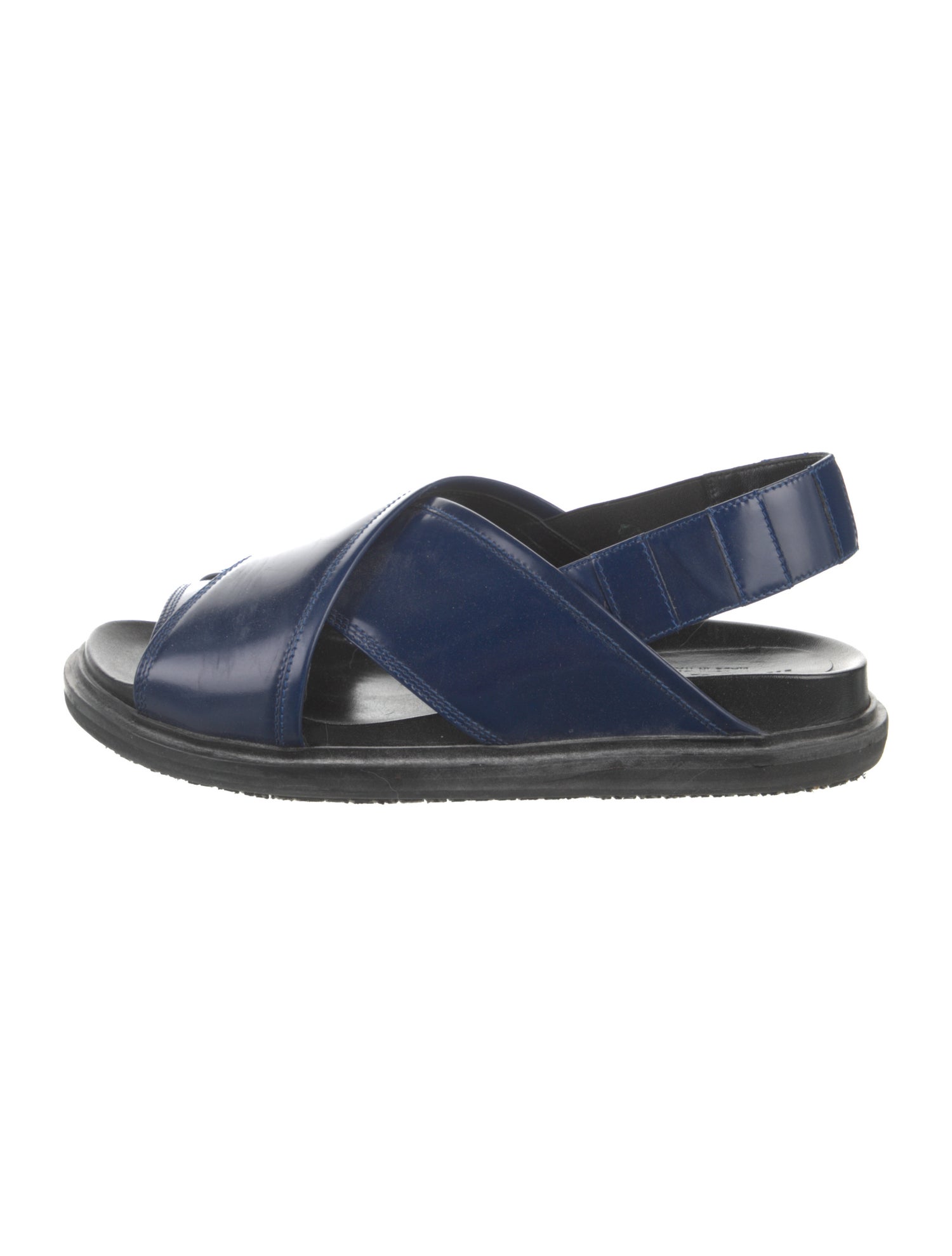 Marni Leather Slingback Sandals
