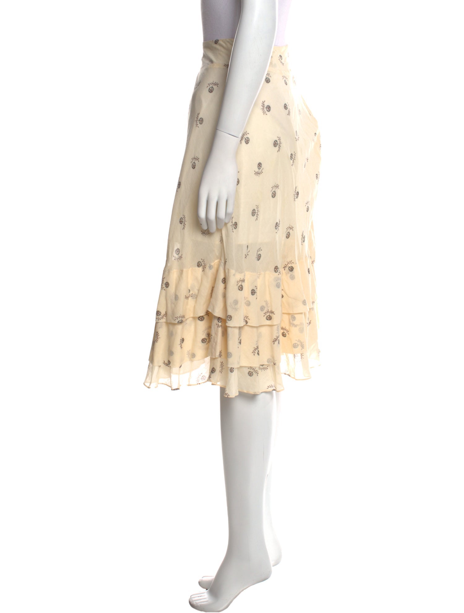 Marni Printed Knee-Length Skirt