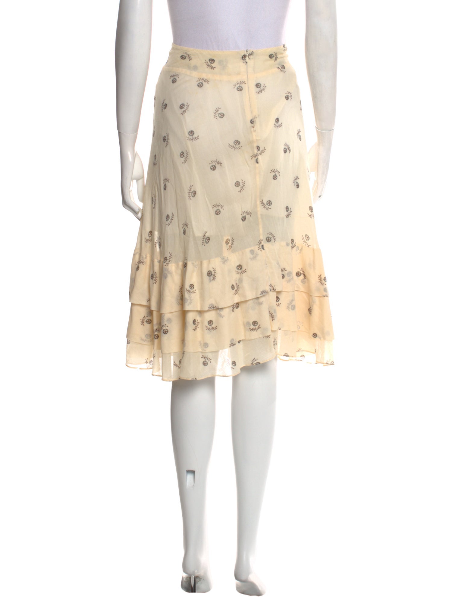 Marni Printed Knee-Length Skirt