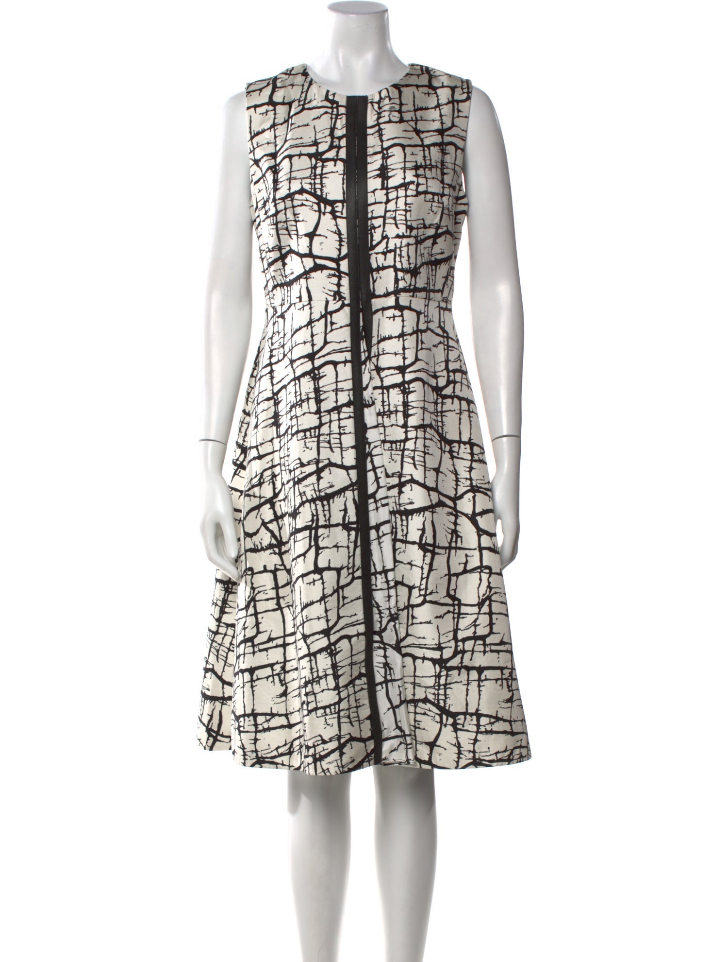 Marni Printed Midi Length Dress
