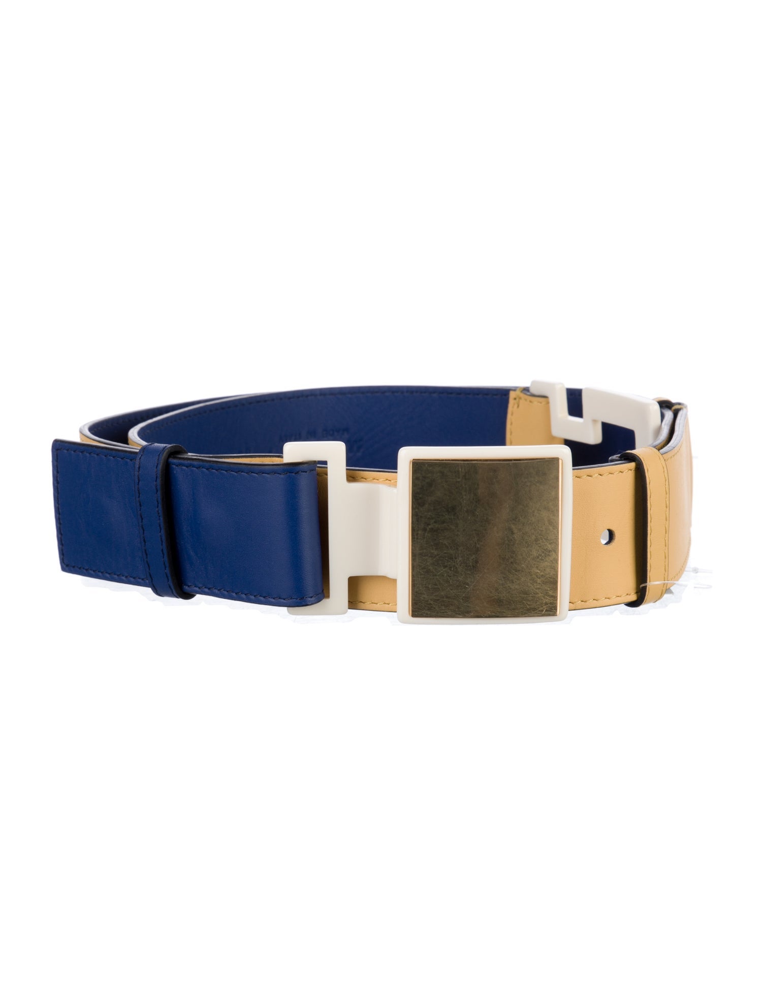 Marni Wide Leather Belt