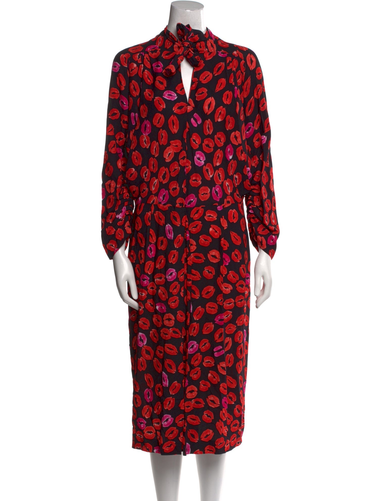 Marni Printed Midi Length Dress
