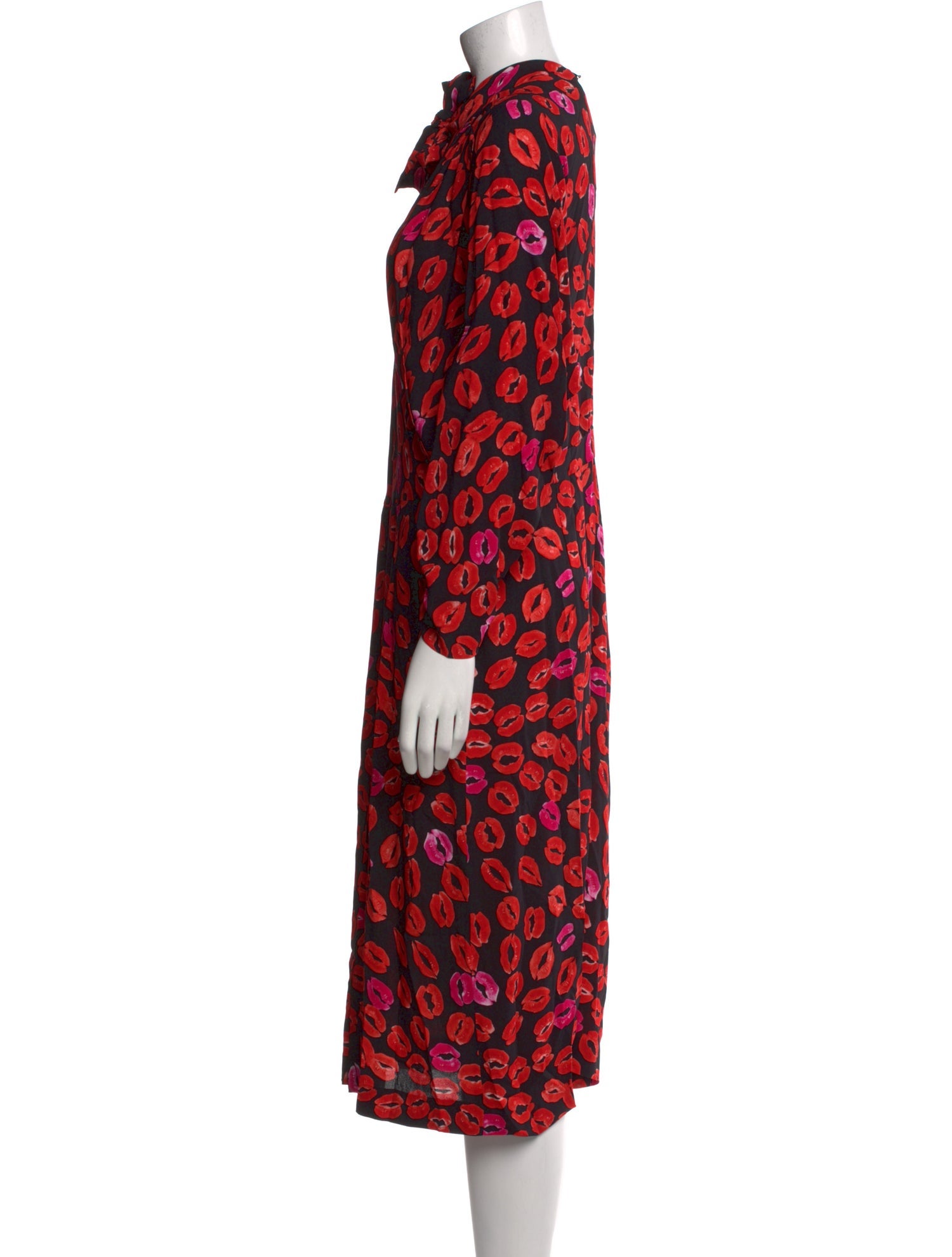 Marni Printed Midi Length Dress