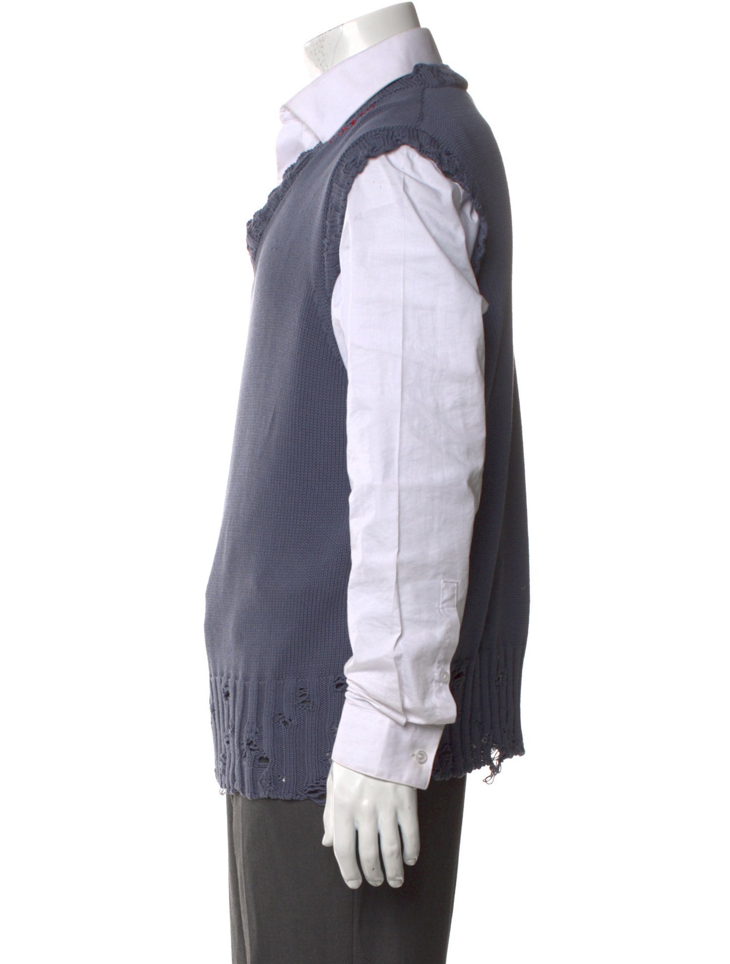 Marni V-Neck Sleeveless Sweater Vest w/ Tags