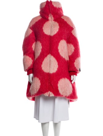 Marni Polka Dot Print Down Coat