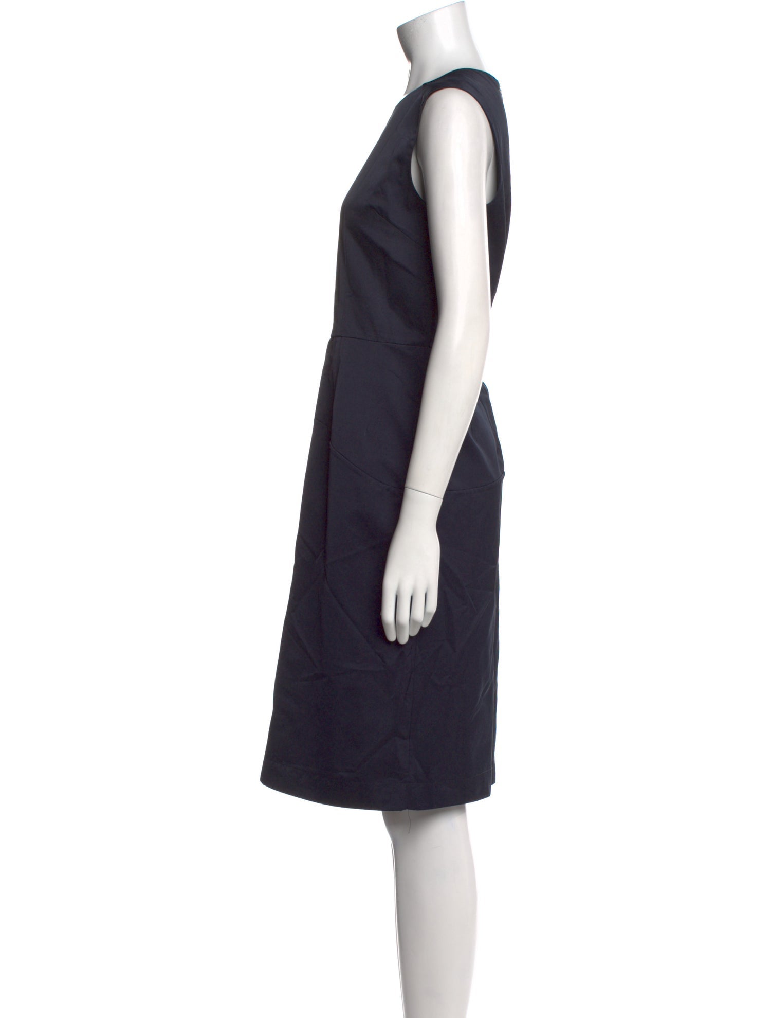 Marni Crew Neck Knee-Length Dress