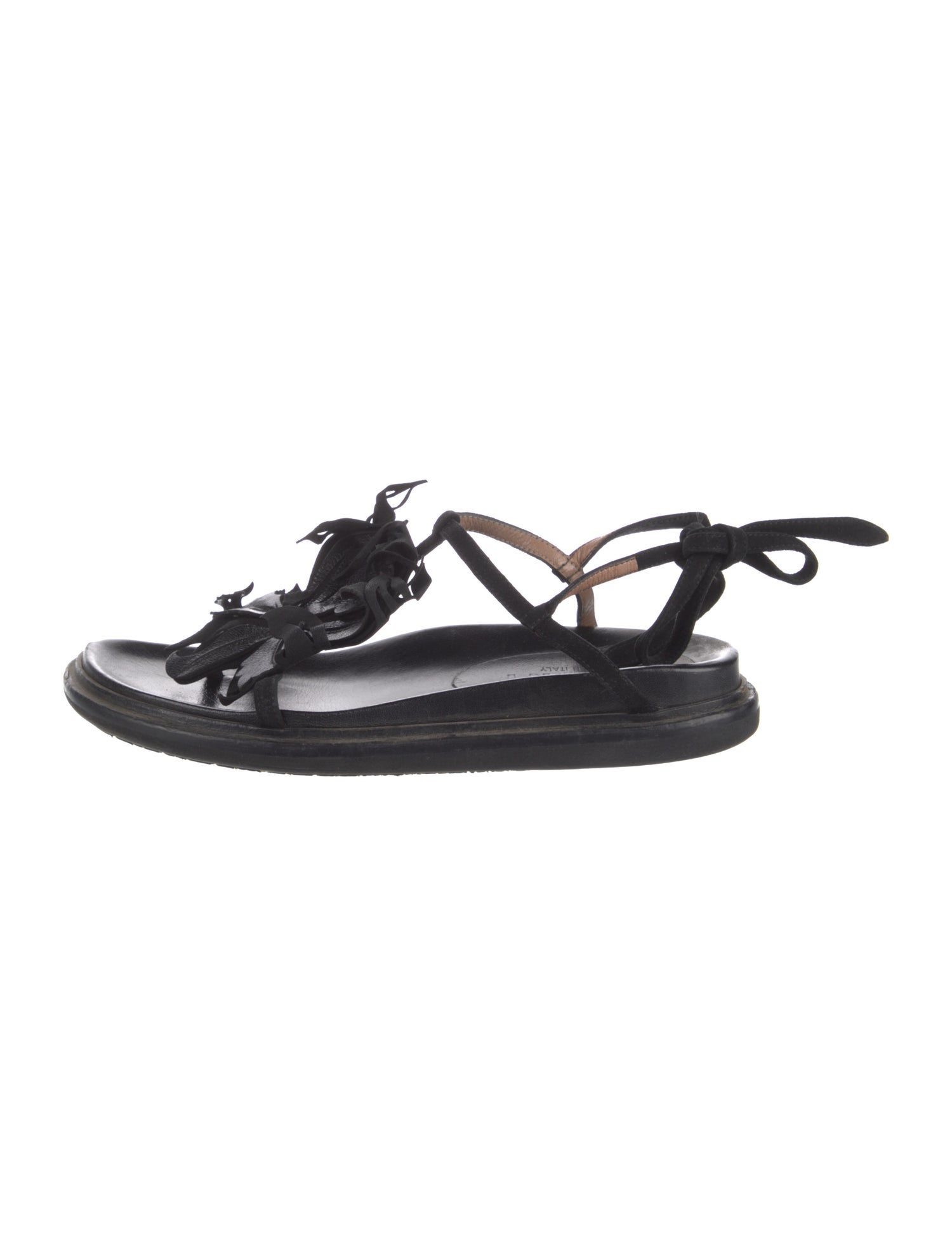 Marni Leather Slingback Sandals