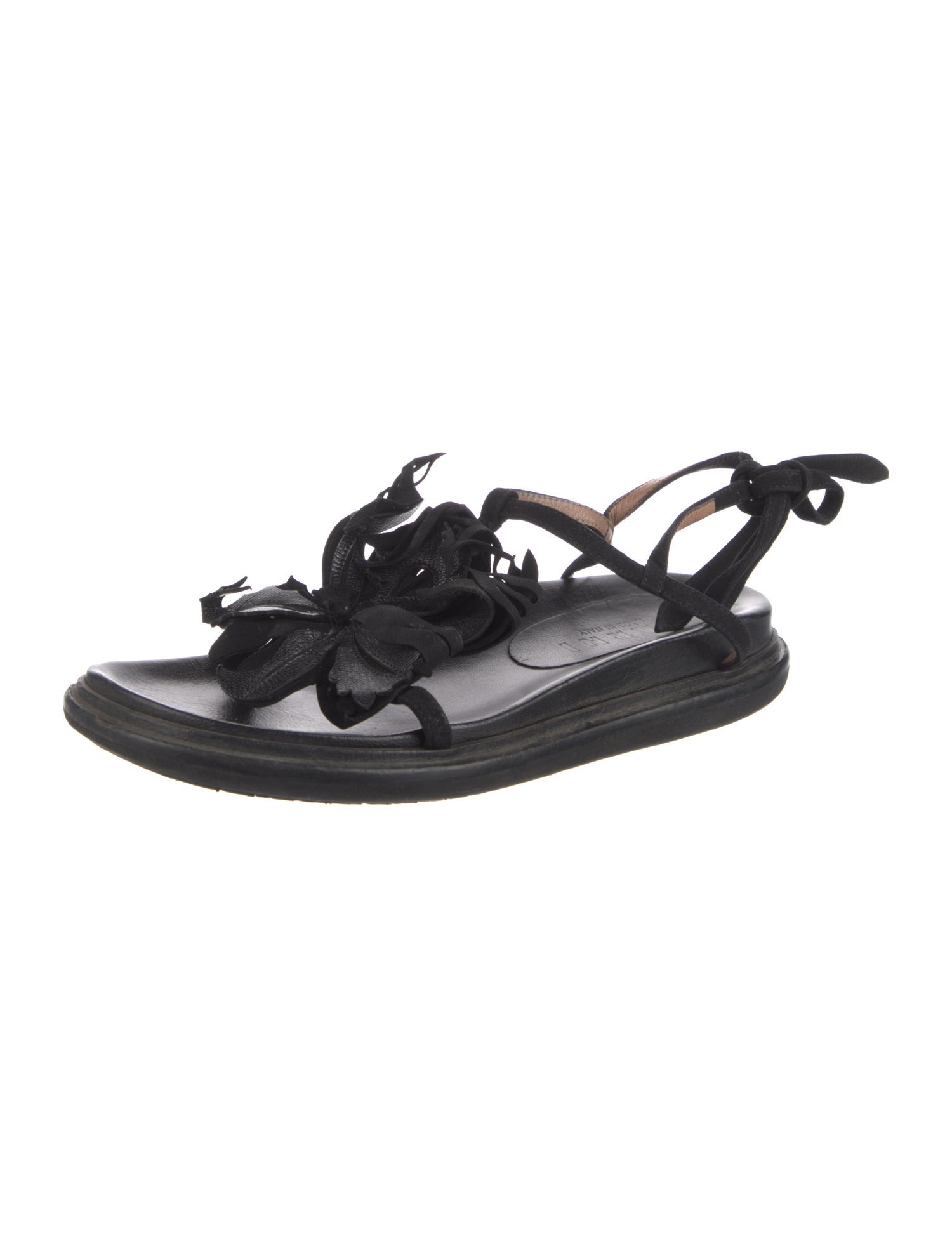 Marni Leather Slingback Sandals