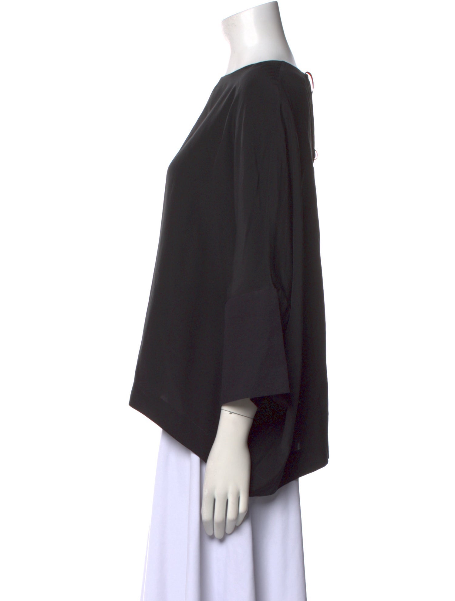 Marni Silk Bateau Neckline Blouse