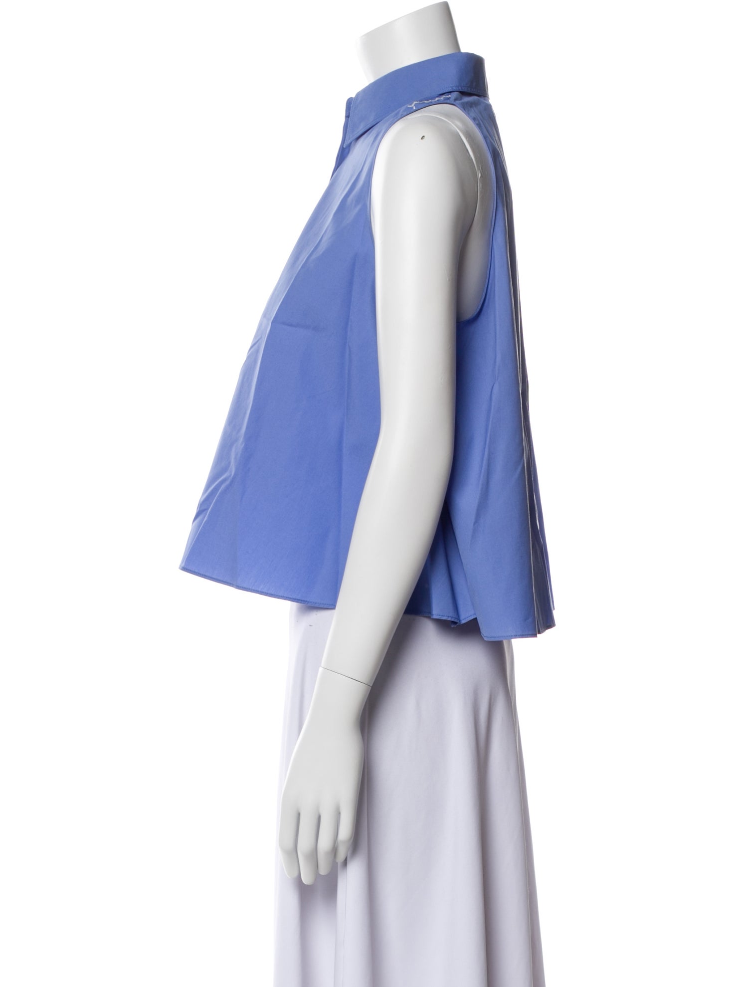 Marni Halterneck Sleeveless Crop Top