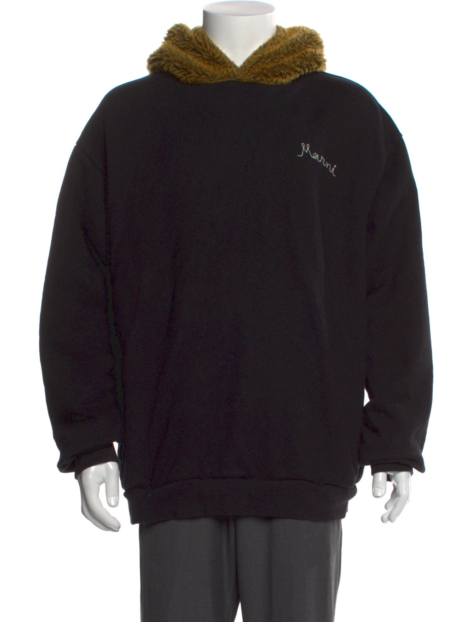 Marni Graphic Print Crew Neck Hoodie