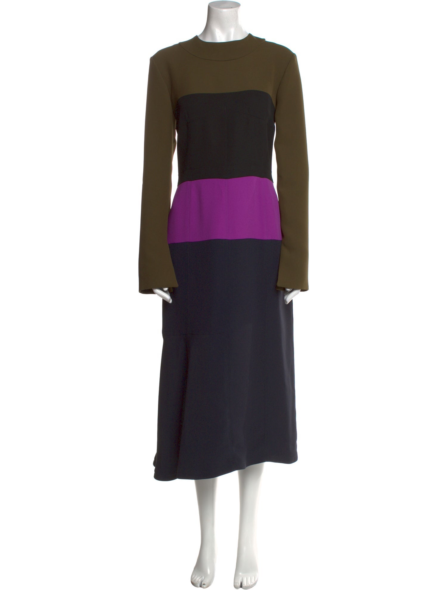 Marni Colorblock Pattern Long Dress w/ Tags