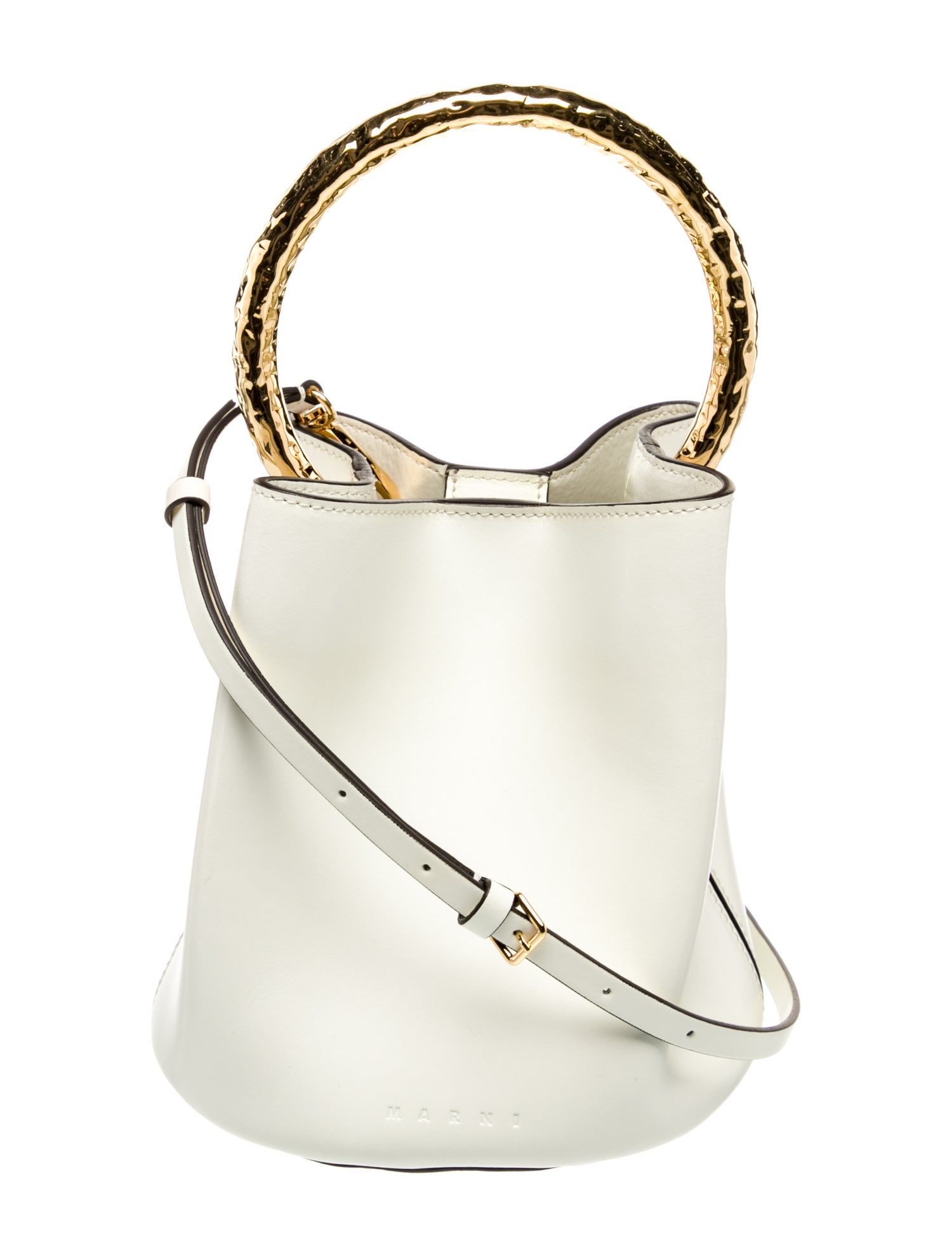 Marni Leather Bucket Bag