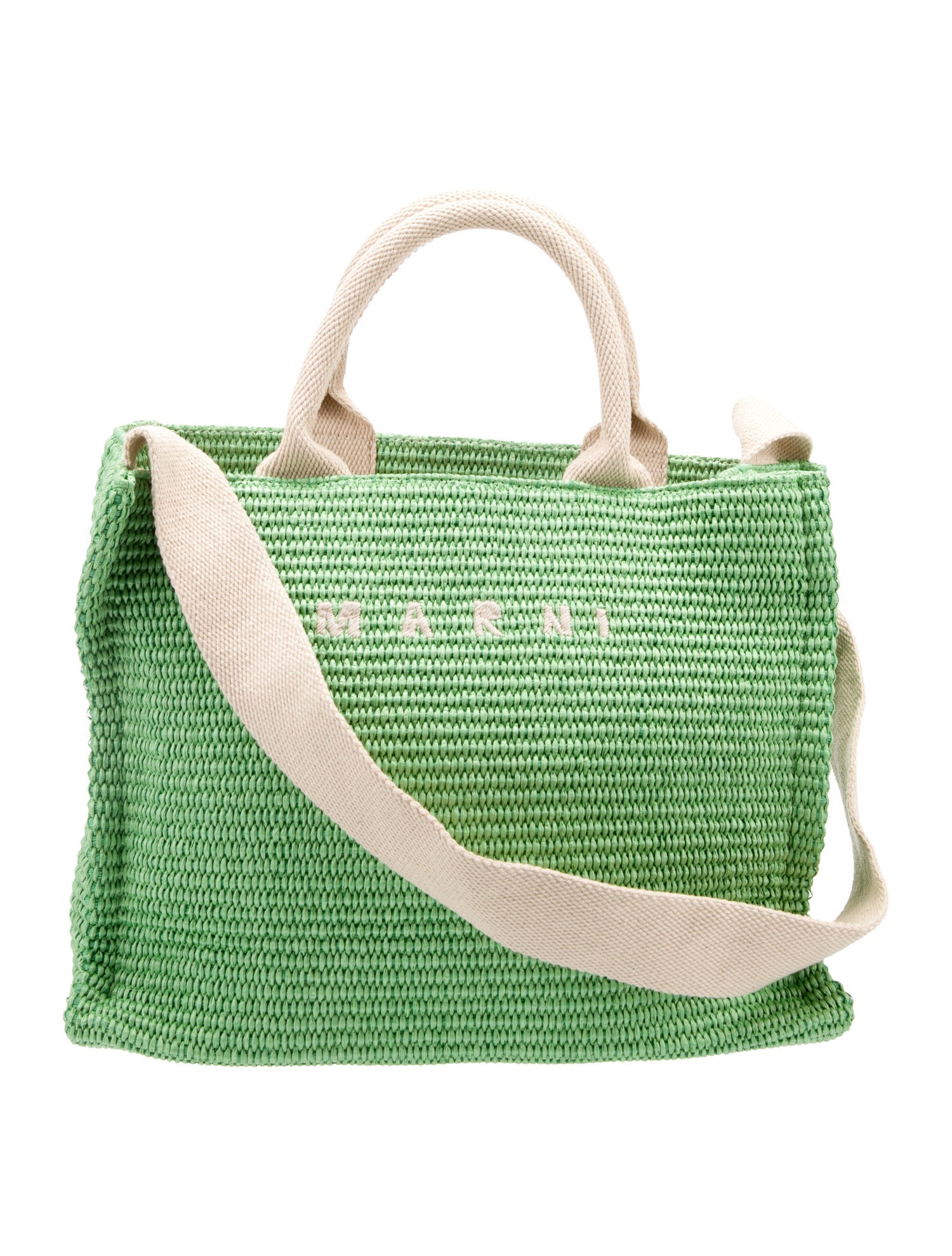 Marni Raffia Crossbody Bag w/ Tags