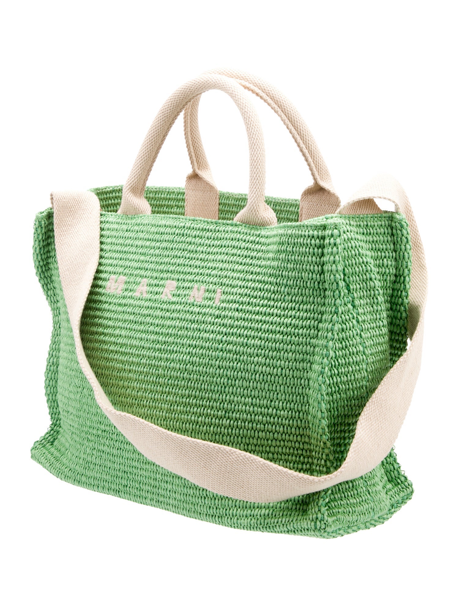 Marni Raffia Crossbody Bag w/ Tags