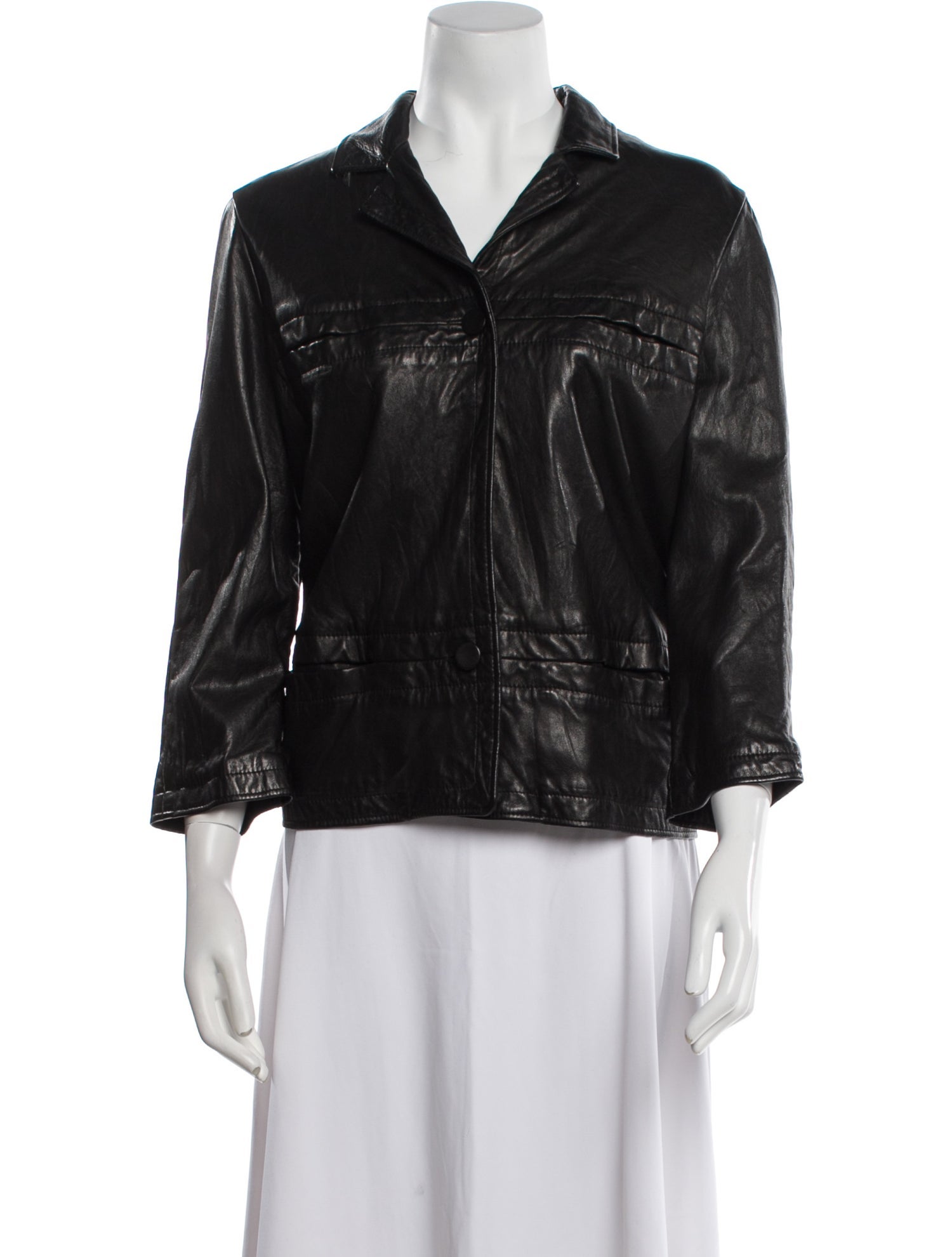 Marni Leather Biker Jacket