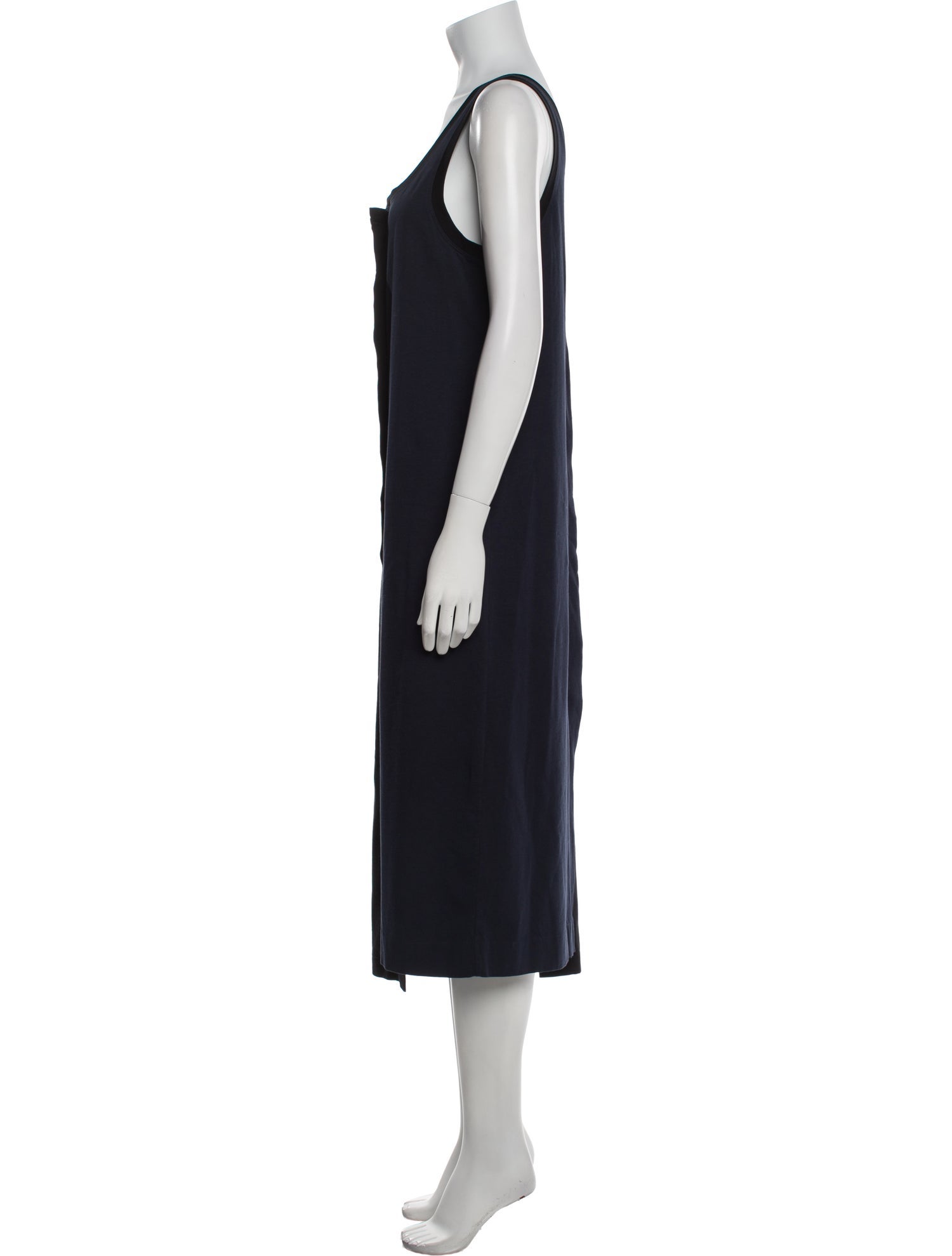 Marni Scoop Neck Long Dress