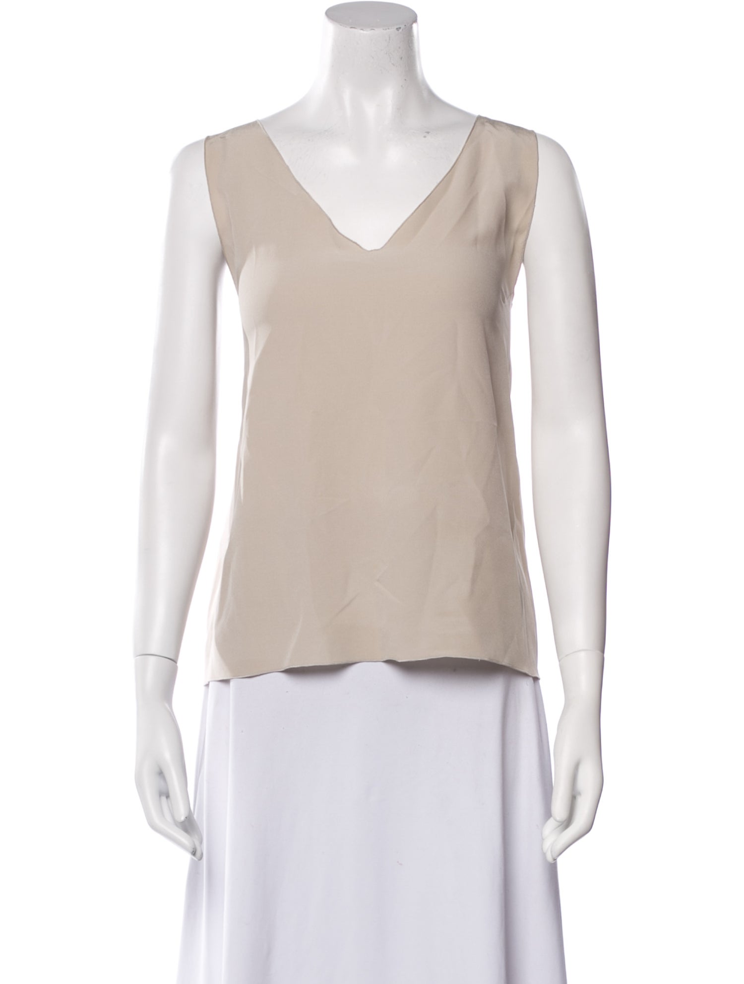 Marni Silk V-Neck Top
