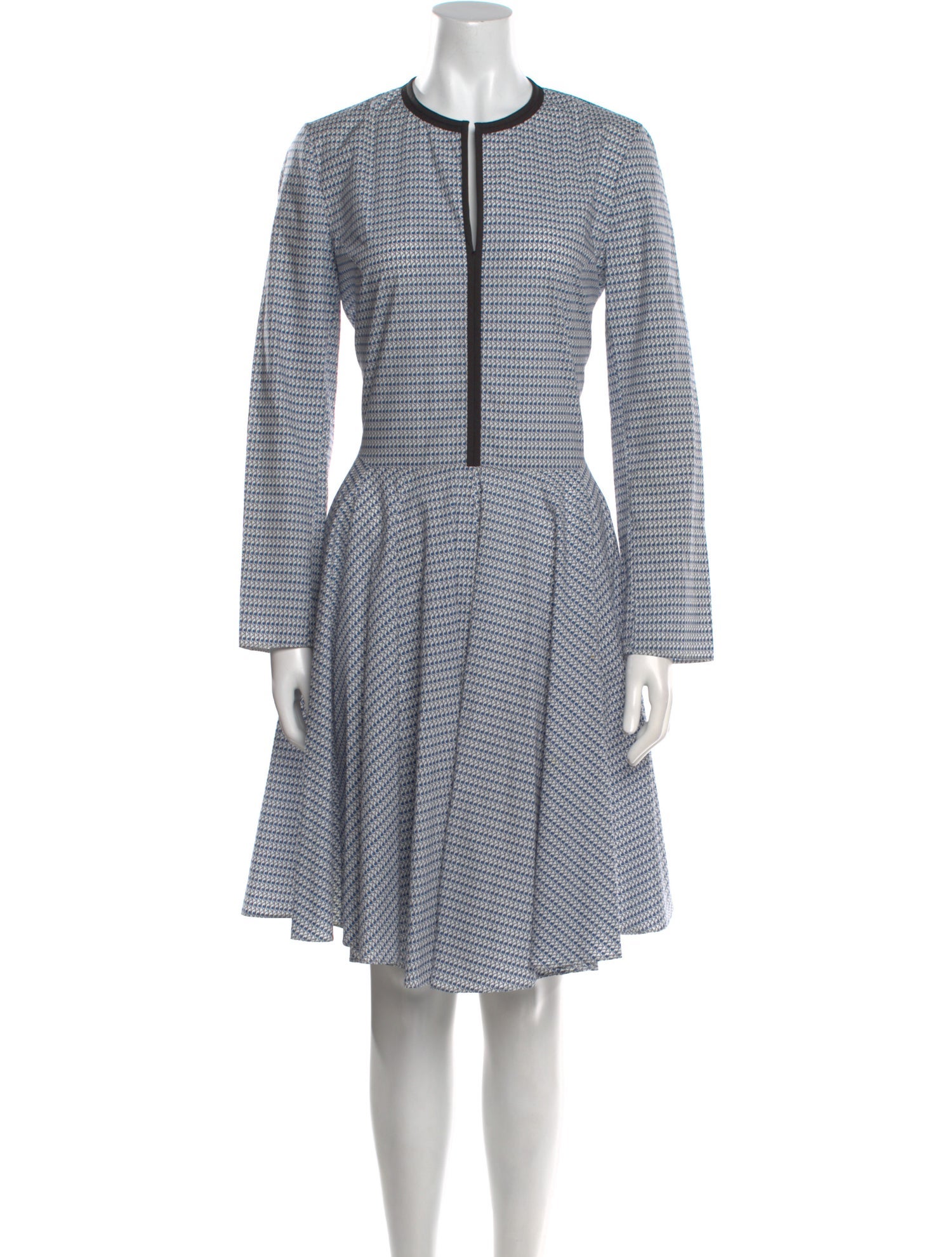 Marni Striped Knee-Length Dress