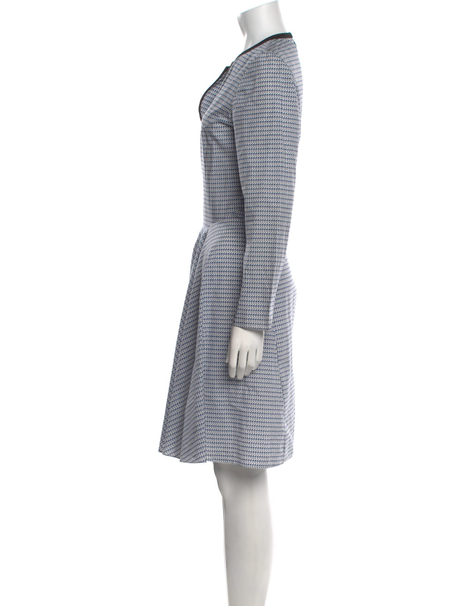 Marni Striped Knee-Length Dress