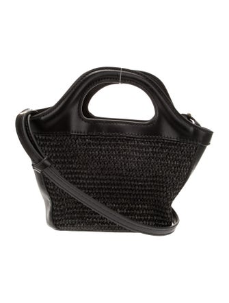 Marni Straw Top Handle Bag