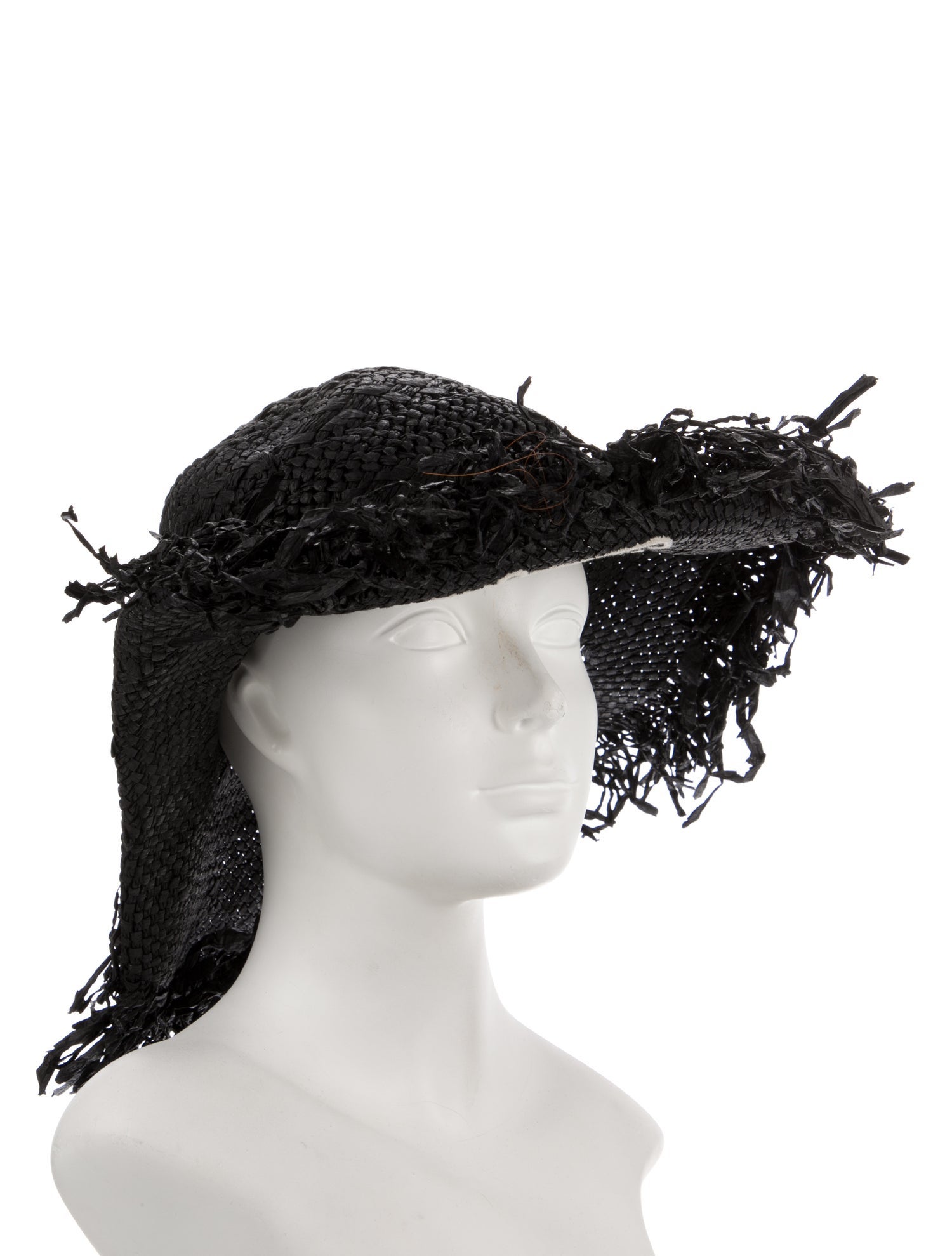 Marni Marni Black  Straw Summer Hat