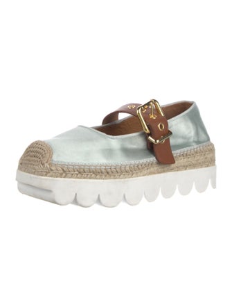 Marni Satin Grosgrain Trim Espadrille Sneakers
