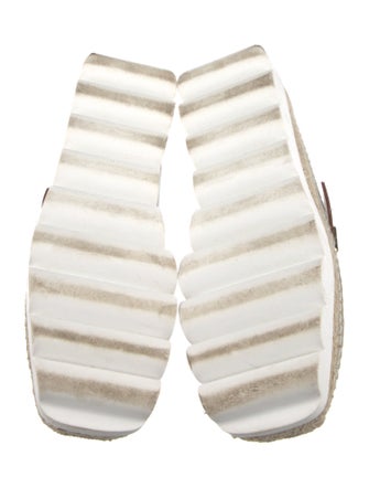 Marni Satin Grosgrain Trim Espadrille Sneakers