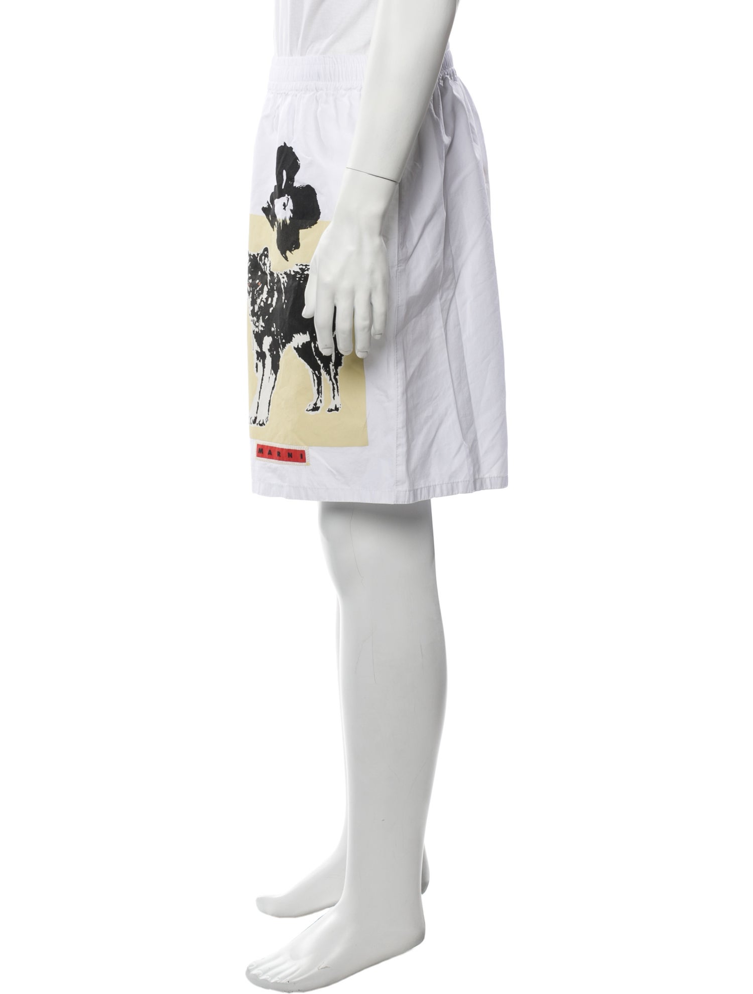 Marni Graphic Print Jogger Shorts w/ Tags
