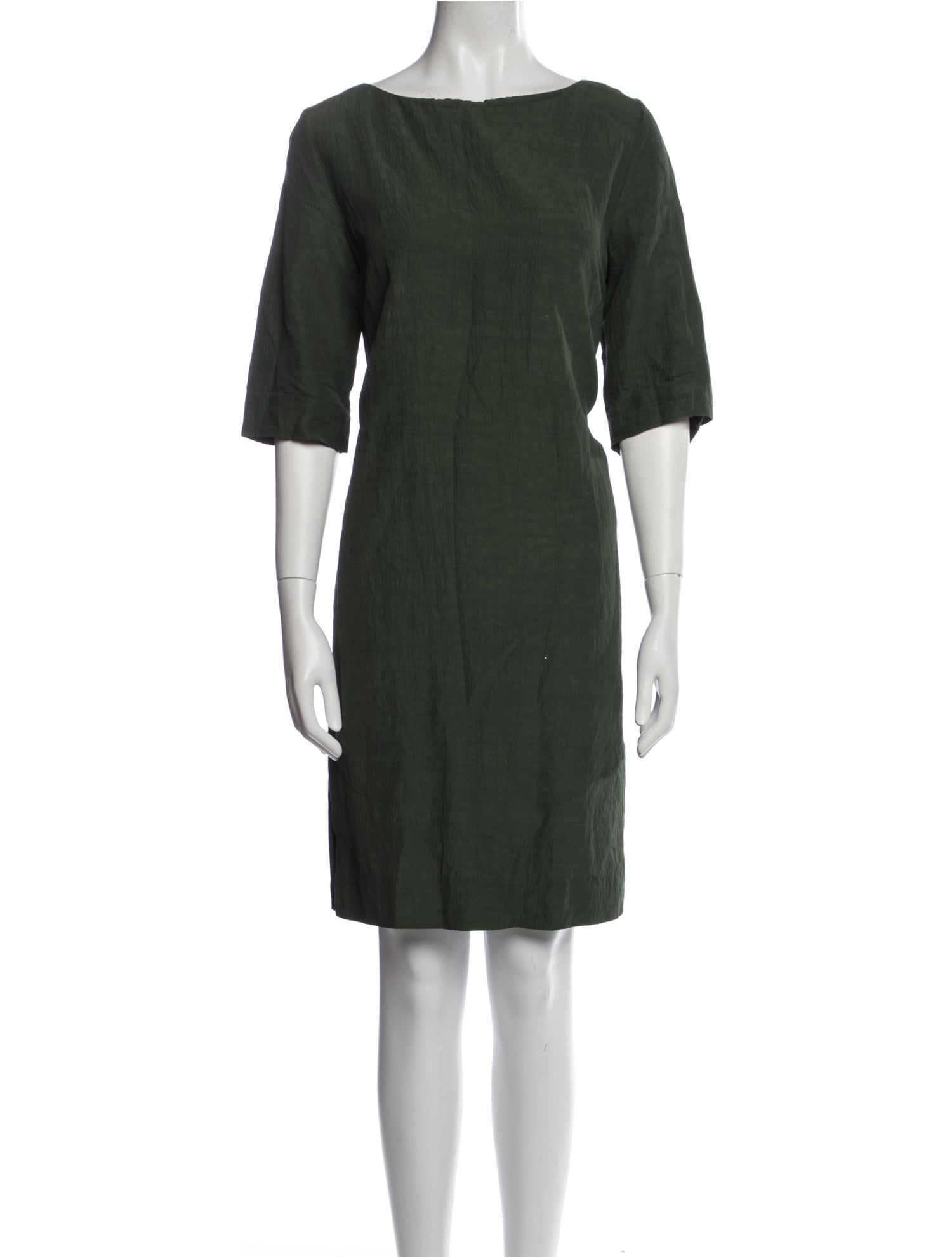 Marni Bateau Neckline Midi Length Dress