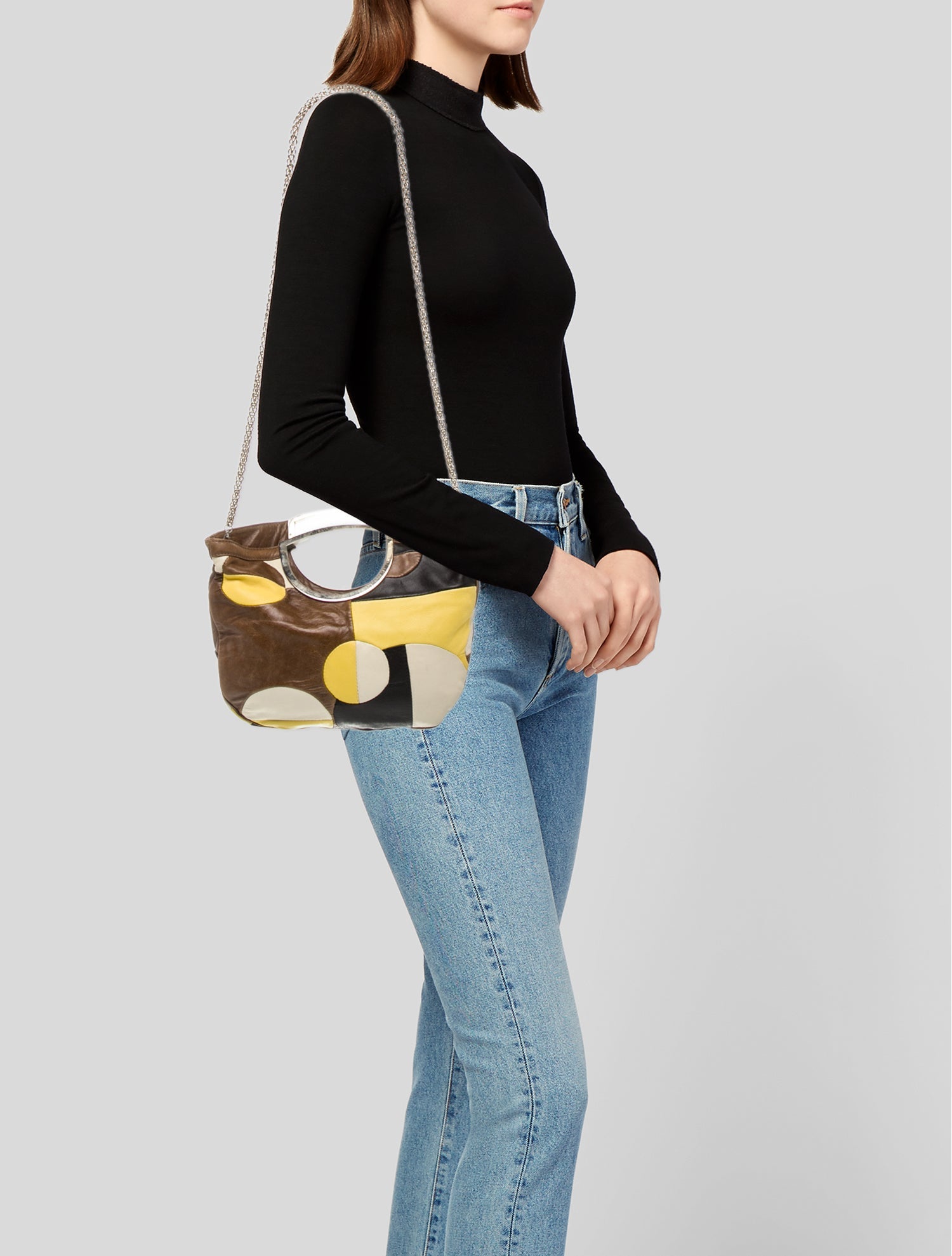 Marni Leather Top Handle Bag