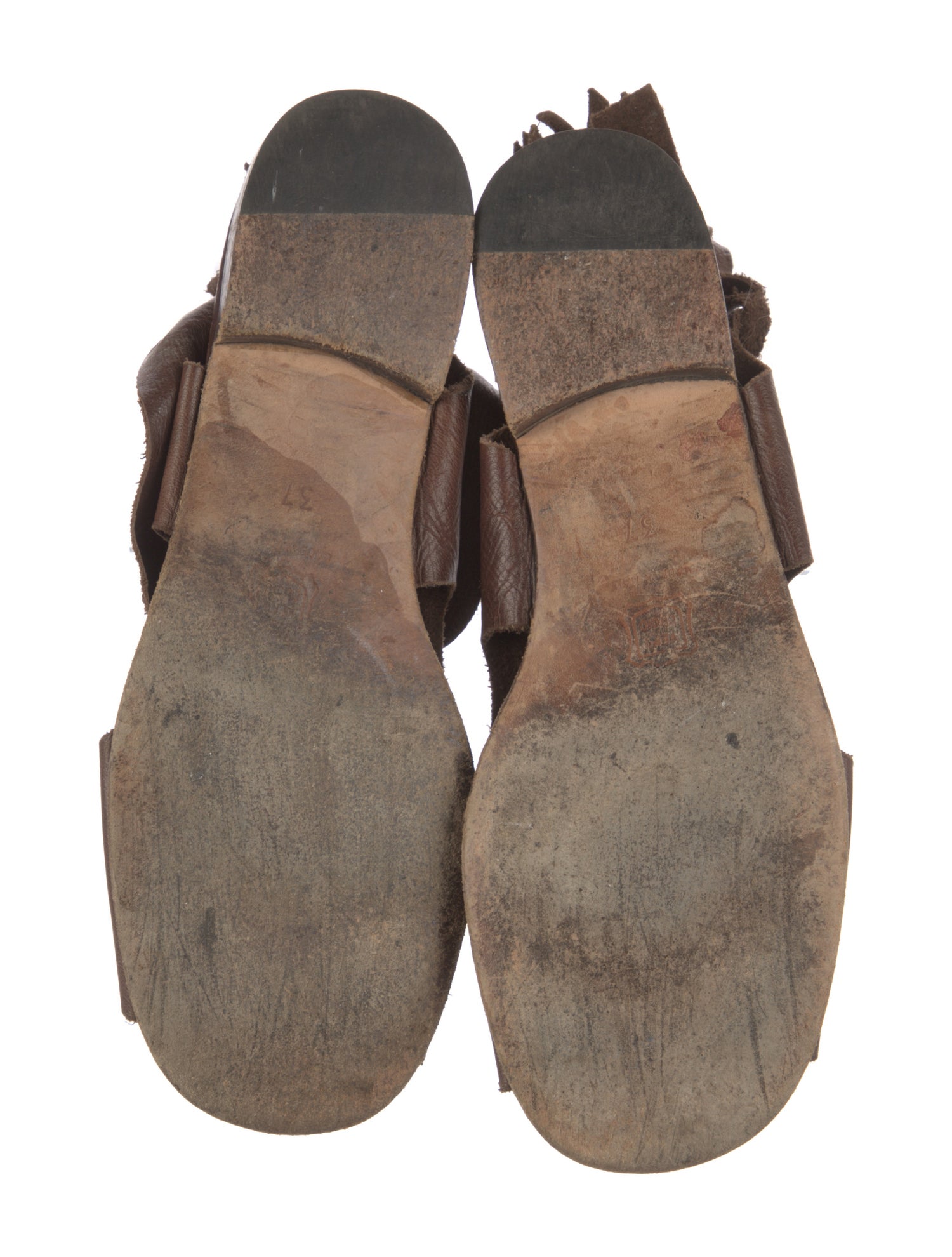 Marni Leather Gladiator Sandals