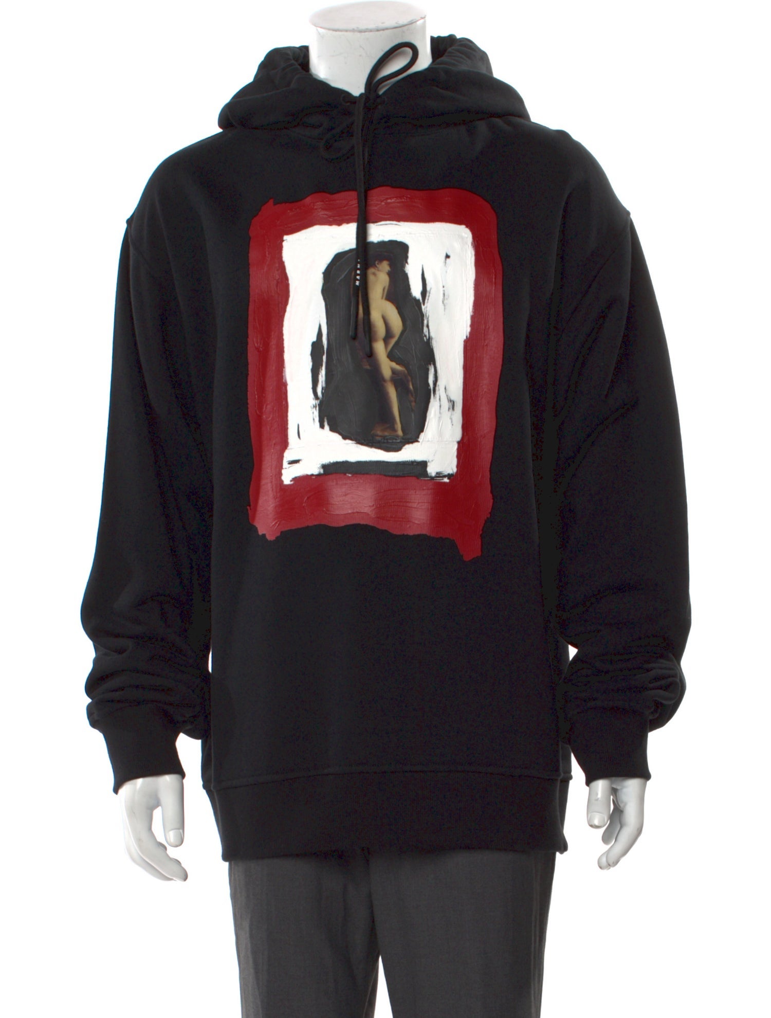 Marni Graphic Print Crew Neck Hoodie w/ Tags