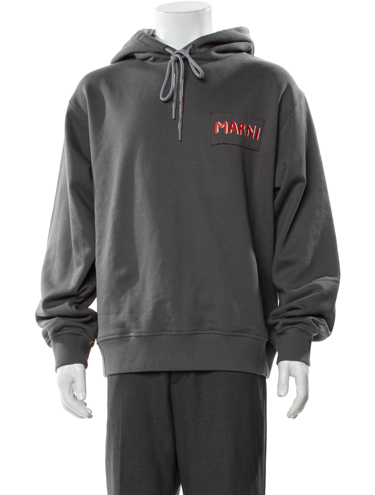 Marni Graphic Print Crew Neck Hoodie w/ Tags