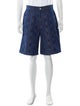 Marni Printed Flat Front Shorts