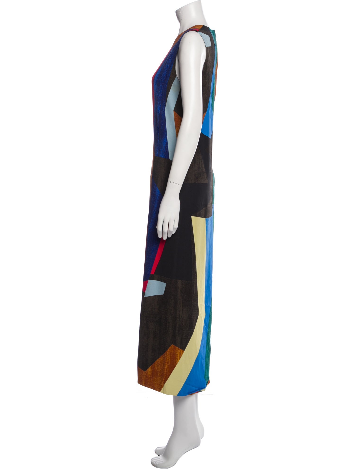 Marni Printed Long Dress