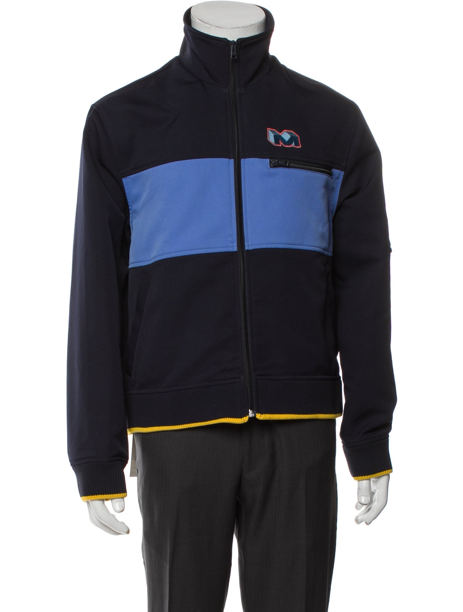 Marni Colorblock Pattern Windbreaker