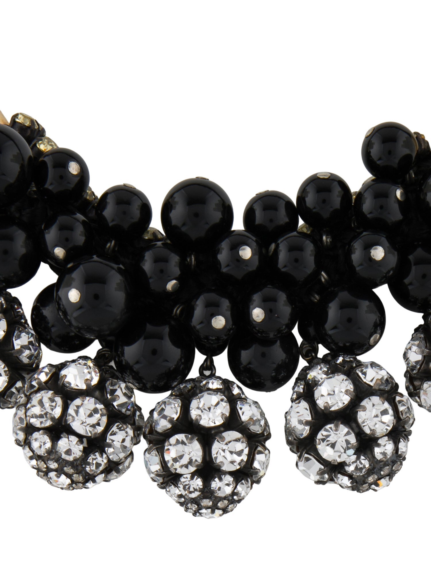 Marni Crystal & Bead Collar Necklace