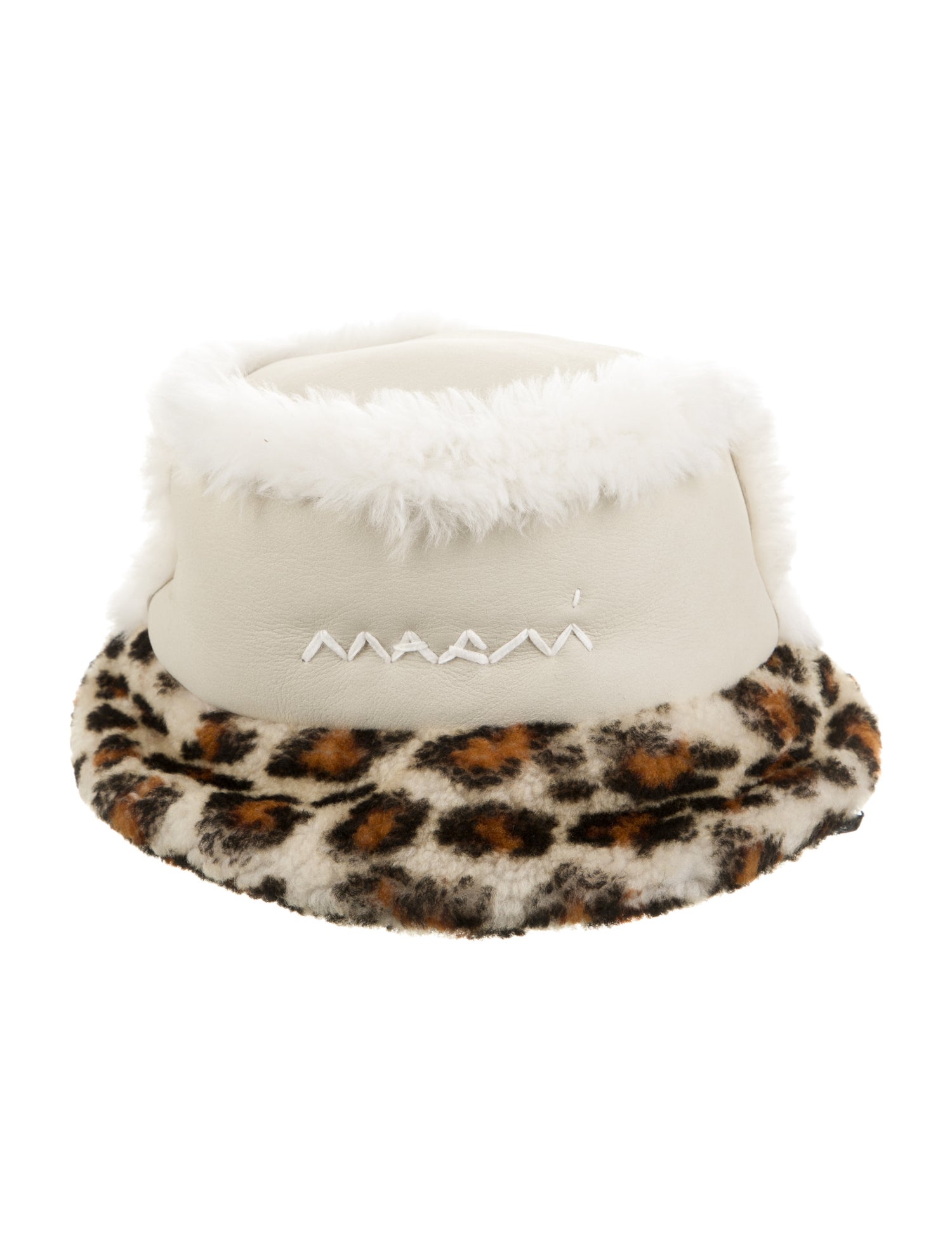 Marni leather bucket hat