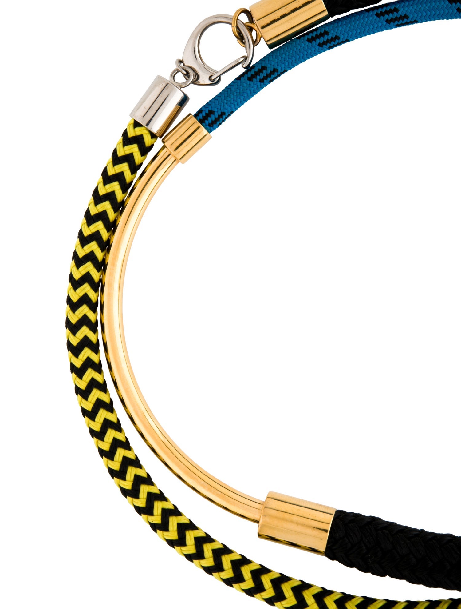 Marni Two-Tone Cord Collar Necklace